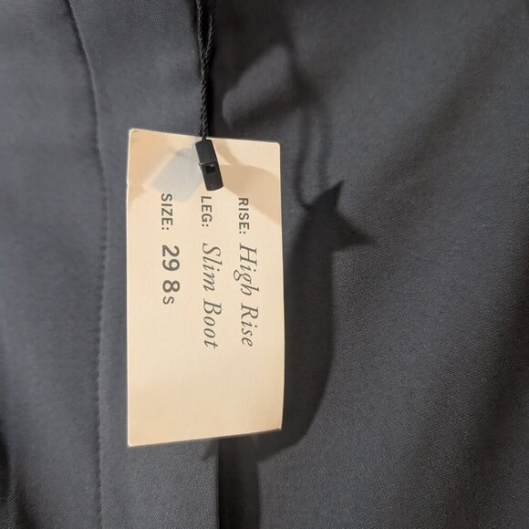 Abercrombie & Fitch | High Rise Slim Boot Trouser In Evening Grey (29/8-Short) - Picture 10 of 16